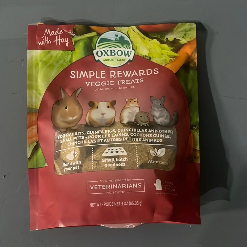 small pet veggie treats